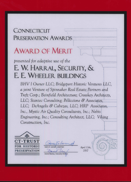 Connecticut Preservation Award of Merit